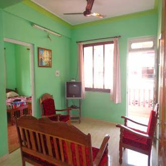 Non Ac 2bhk Apartment 1km From Benaulim Beach, South Goa, Goa 2